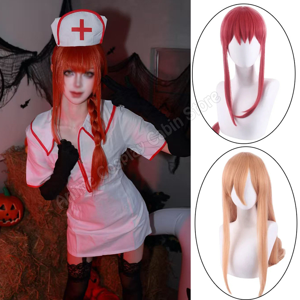 Anime Cosplay Makima - Halloween Costumes Makima Nurse Cosplay Anime