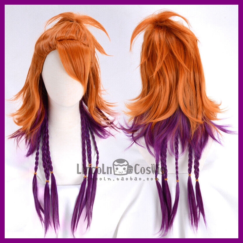 Anime Cosplay Long Black Hair - Anime Black Butler joker Cosplay Full