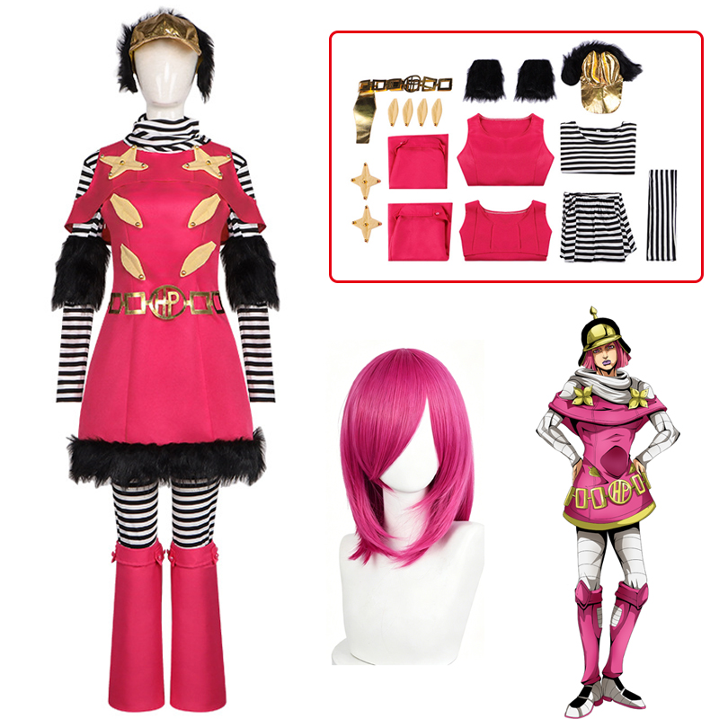 Cosplay Anime Jojo - Hot Pants Cosplay Outfit JoJo Bizarre