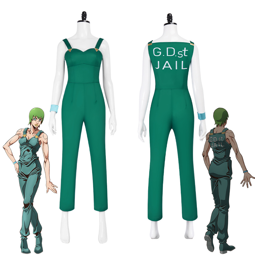 Cosplay Anime Jojo - Anime Jojo Foo Fighters Cosplay Costume