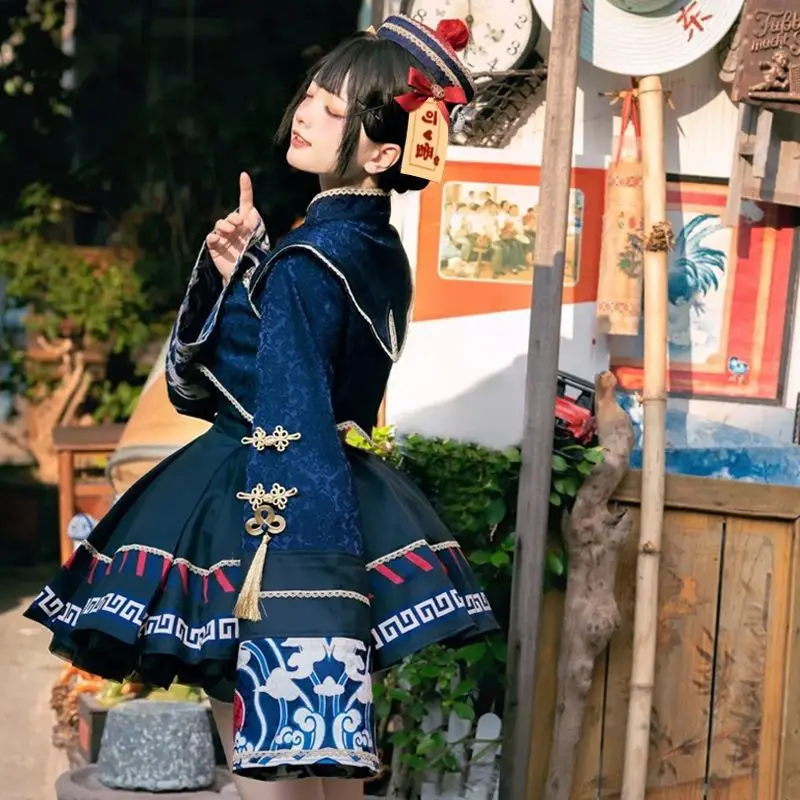 Lolita Chinese Style Sweet Dre - đánh giá và giá Anime Zombie Cosplay