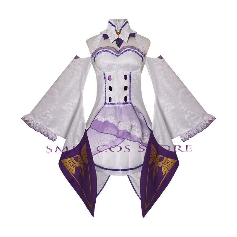 Emilia Cosplay Anime Re Zero K - đánh giá và giá Anime Cosplay Dress
