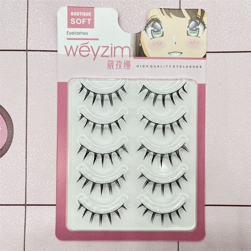 Faux Mink False Eyelashes 5 Pa - đánh giá và giá Anime Cosplay Thick