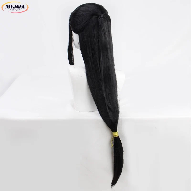 CyJin Guangyao Cosplay Wig Jin - đánh giá và giá Anime Cosplay Long Black Hair