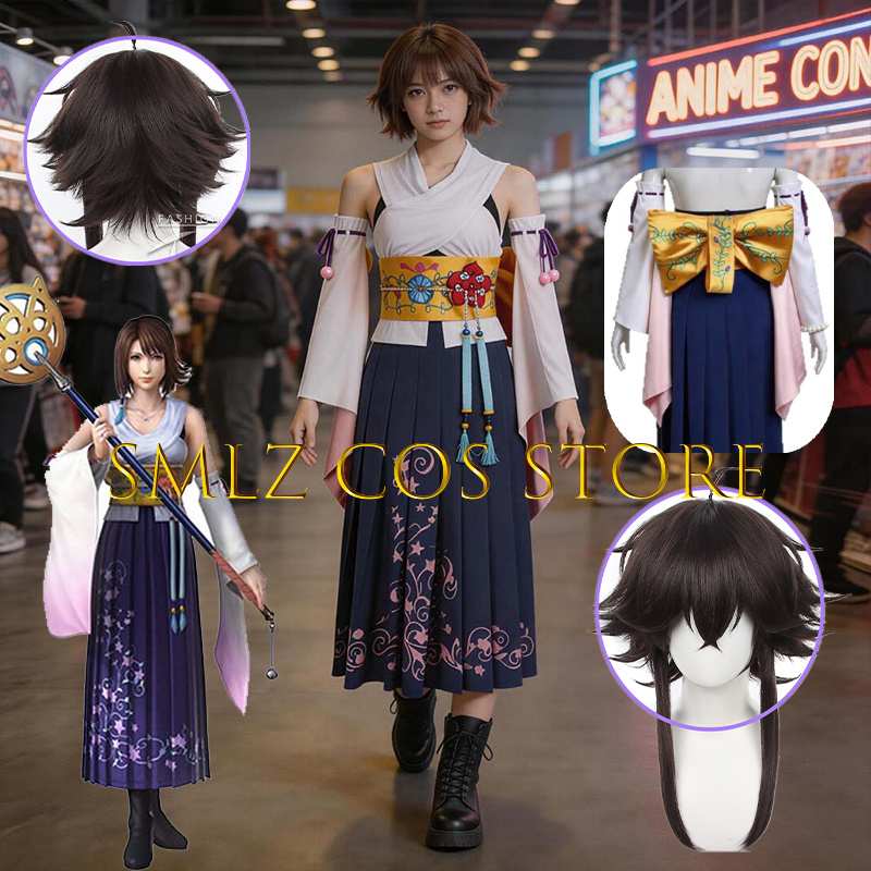 Smlz FFX Yuna Cosplay Anime FF - đánh giá và giá Cosplay Anime Women