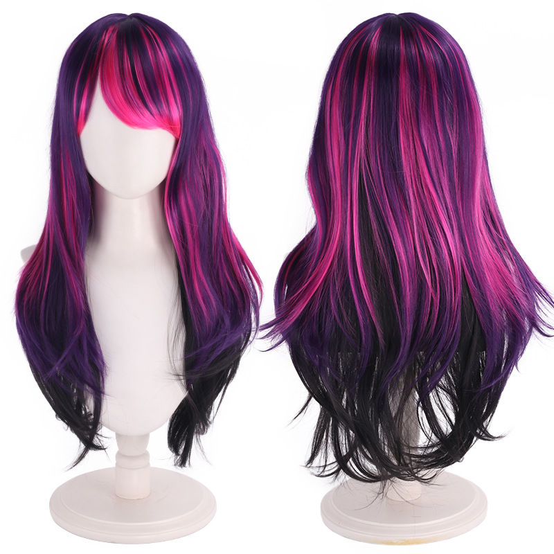 Cos wig purple gradient foal h - đánh giá và giá Anime Cosplay Recommendations