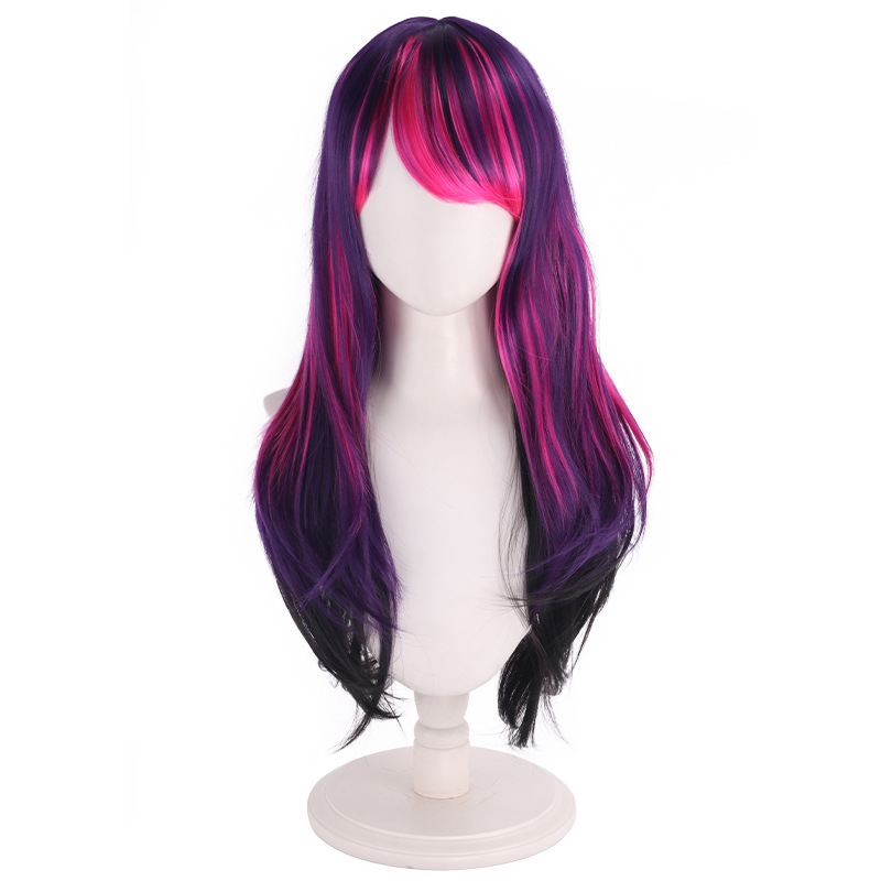 Cos wig purple gradient foal h - đánh giá và giá Anime Cosplay Recommendations
