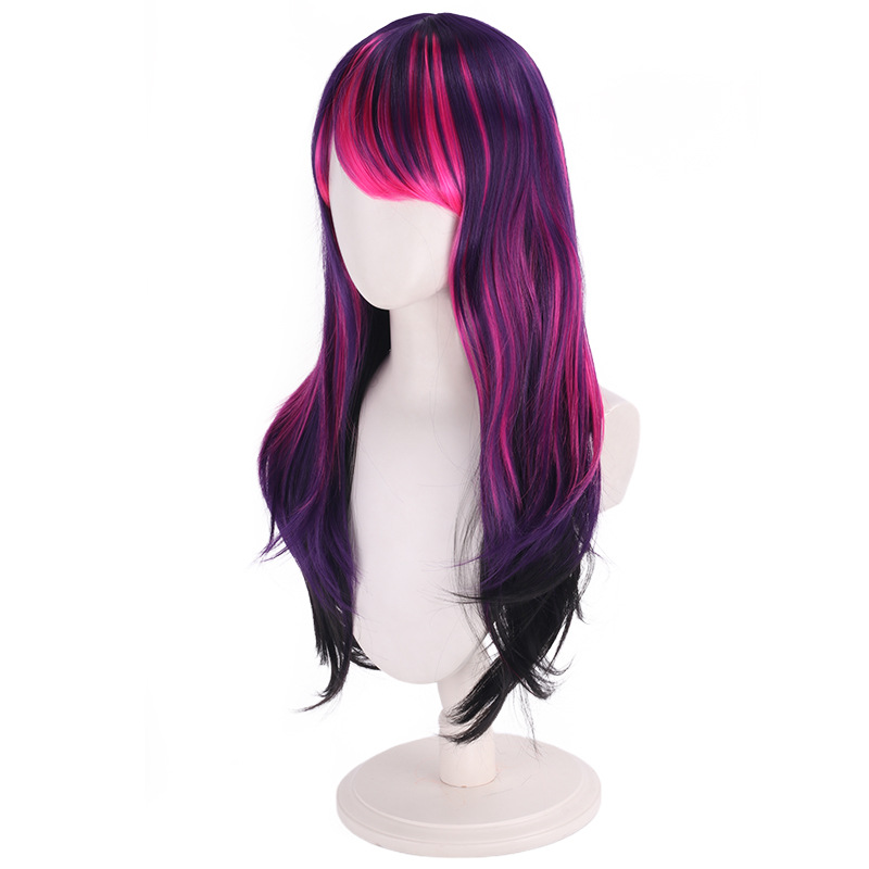 Cos wig purple gradient foal h - đánh giá và giá Anime Cosplay Recommendations