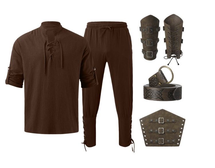 4 Pcs Halloween Men's Renaissa - đánh giá và giá Cosplay Anime Women
