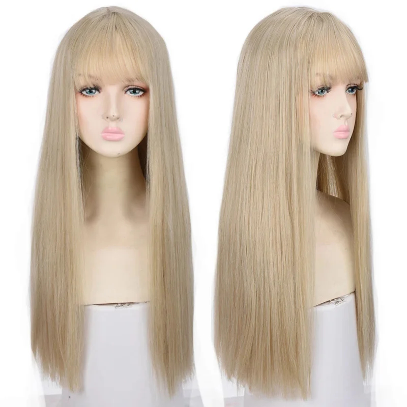 2026 Houyan synthetic long str - đánh giá và giá Anime Cosplay Long Black Hair