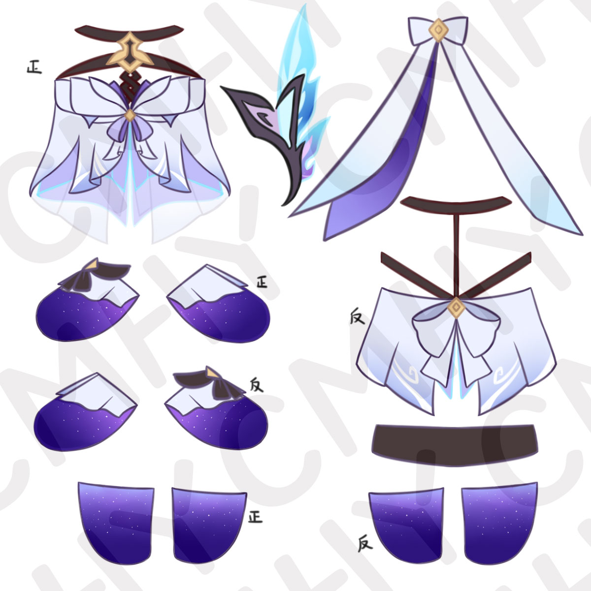 Game Genshin Impact Skirk Cat  - đánh giá và giá Cosplay Anime Women