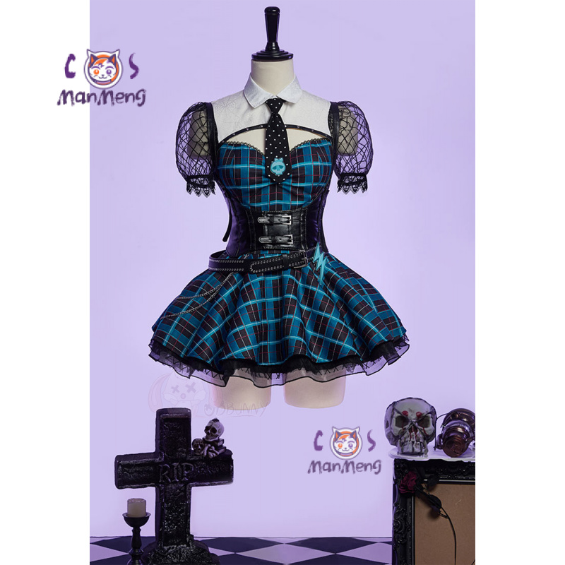 Monster Cos High Frankie Stein - đánh giá và giá Anime Cosplay Dress
