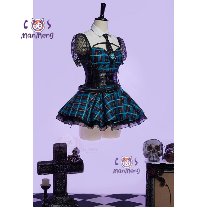 Monster Cos High Frankie Stein - đánh giá và giá Anime Cosplay Dress