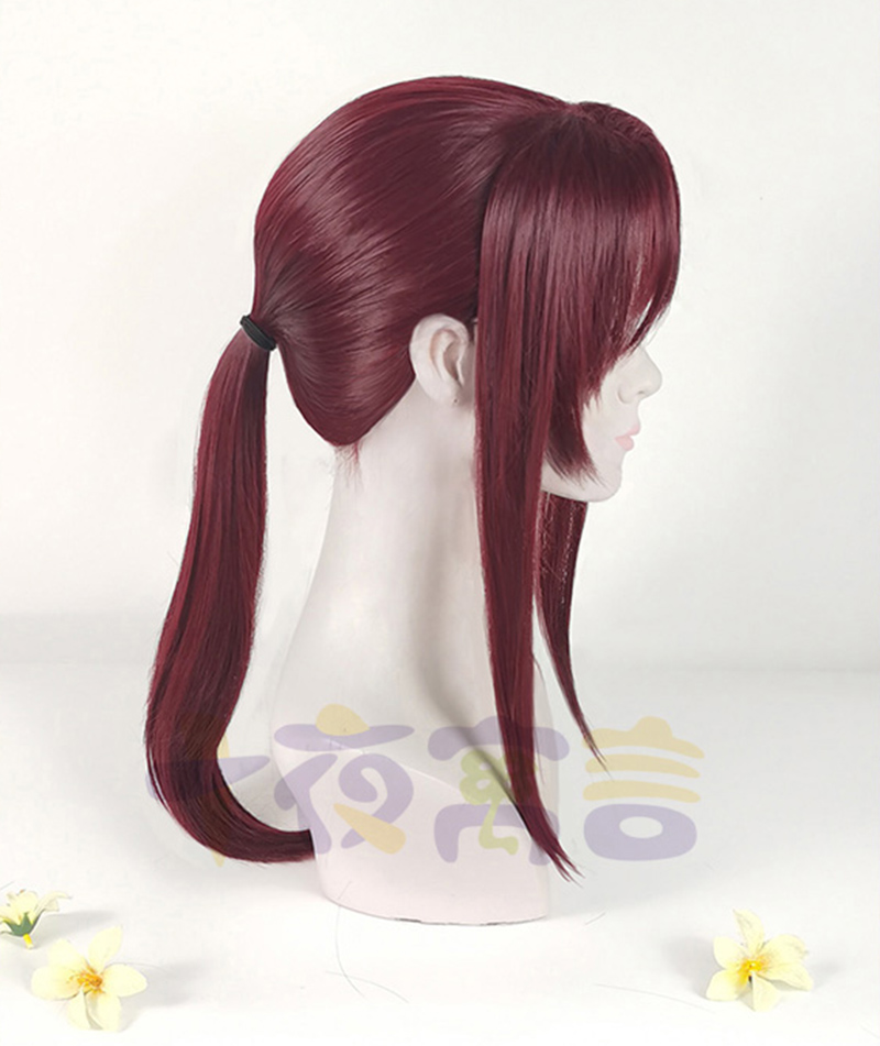 Mới Đầm Đen Rebecca Revy Cospl - đánh giá và giá Anime Cosplay Long Black Hair