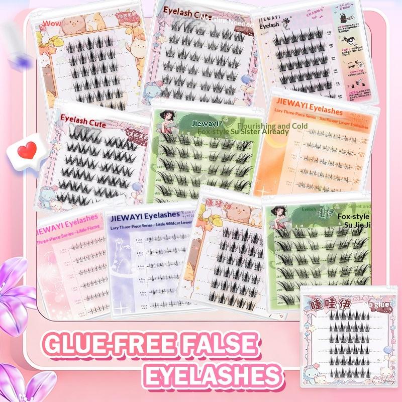 6 Rows Diy Segmented False Eye - đánh giá và giá Anime Cosplay Thick