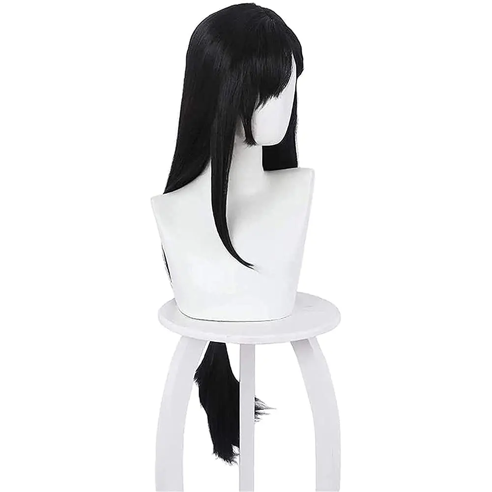 Tifa Lockhart Cosplay Wig Anim - đánh giá và giá Anime Cosplay Long Black Hair