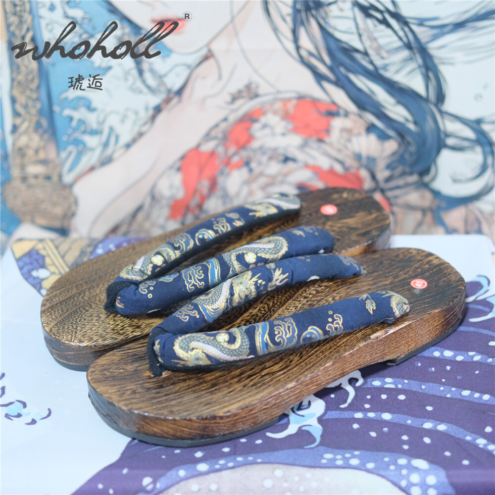 Man Wooden Clogs Slippers Wome - đánh giá và giá Anime Cosplay Thick