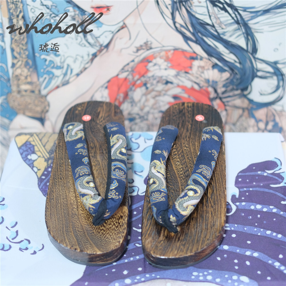 Man Wooden Clogs Slippers Wome - đánh giá và giá Anime Cosplay Thick
