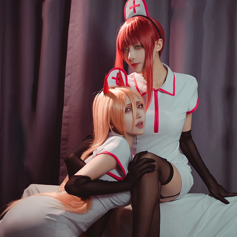 Anime Chainsaw Man Makima Powe - đánh giá và giá Anime Cosplay Makima