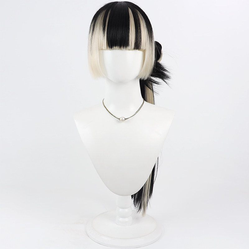 Juufuutei Raden Cosplay Wig Vt - đánh giá và giá Anime Cosplay Long Black Hair