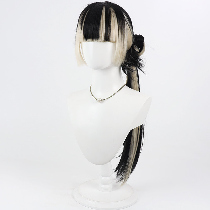 Juufuutei Raden Cosplay Wig Vt - đánh giá và giá Anime Cosplay Long Black Hair