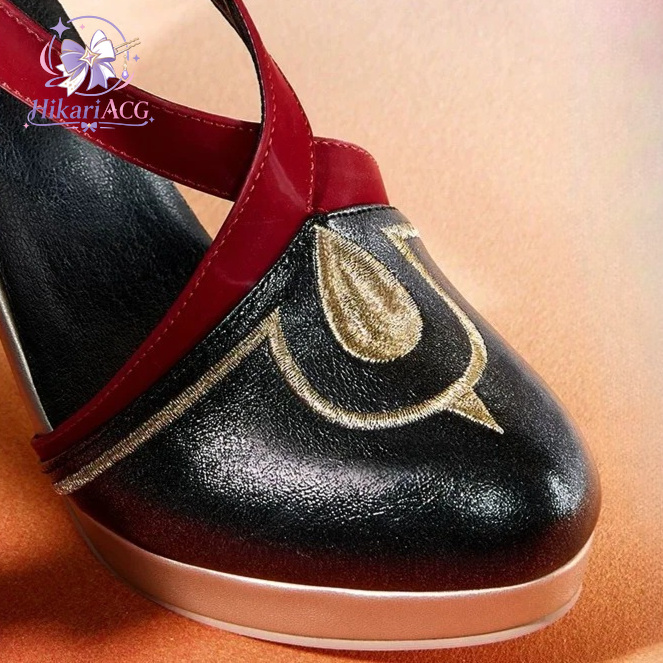 High Heel Shoes Sandrone Mario - đánh giá và giá Cosplay Anime Shoes