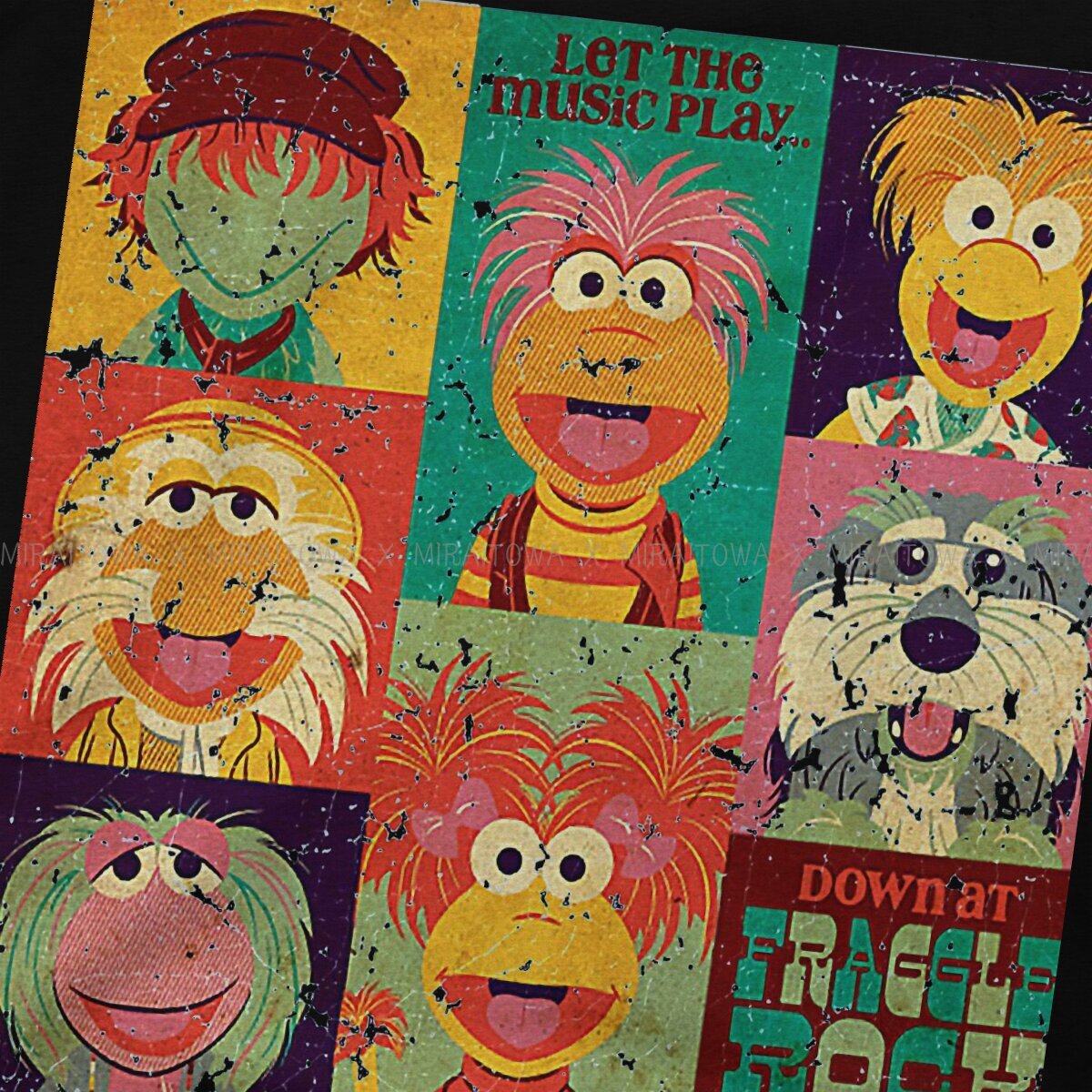 Đội Độc Đáo Áo Thun Nữ Fraggle - đánh giá và giá Anime Cosplay Ideas Male