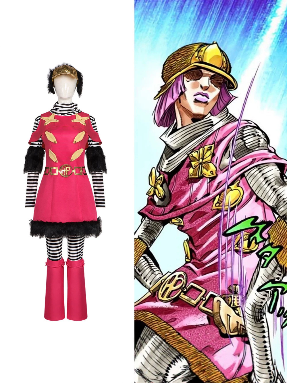 Hot Pants Cosplay Outfit JoJo  - đánh giá và giá Cosplay Anime Jojo
