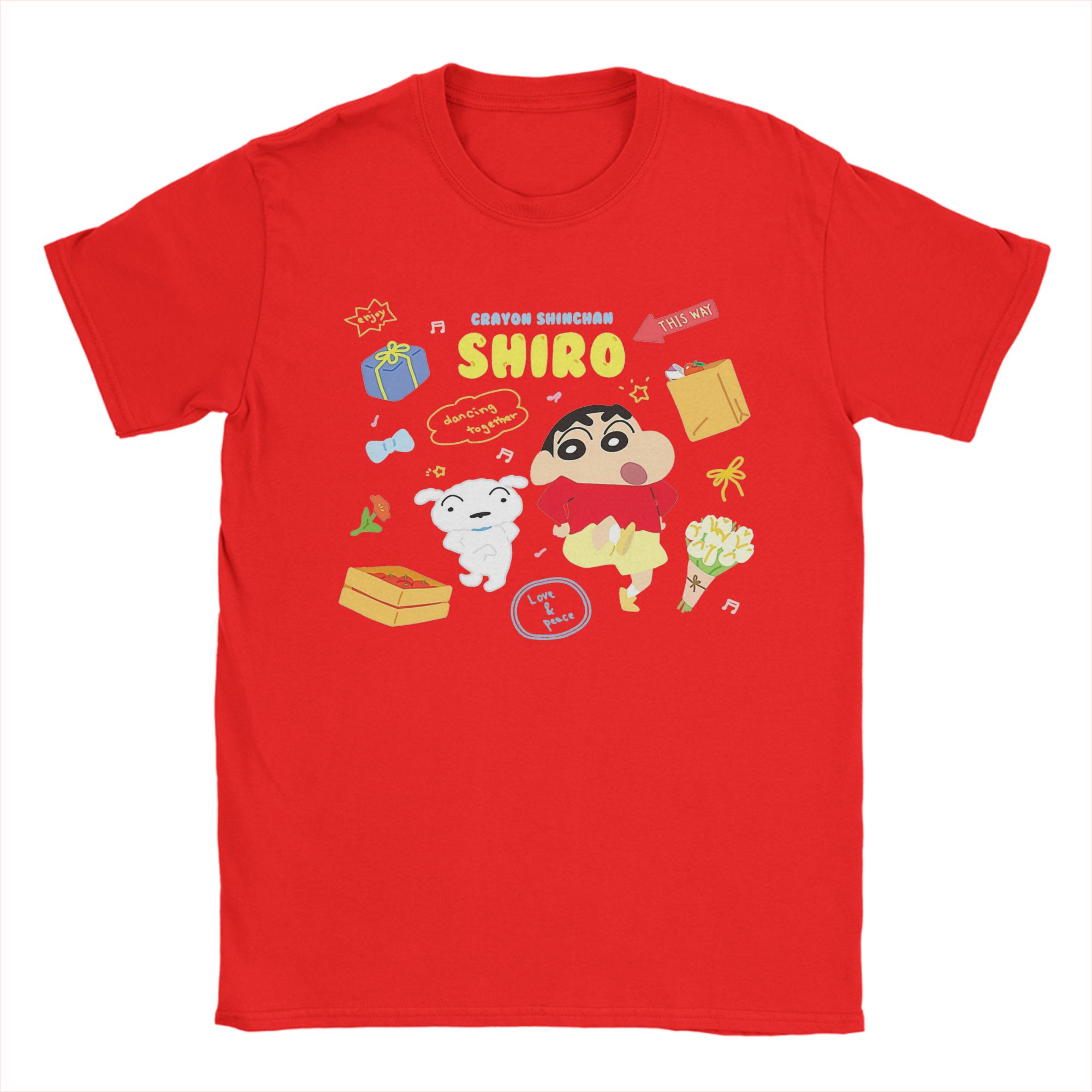 Crayon Shin-chan  T-Shirt Men  - đánh giá và giá Anime Cosplay Ideas Male