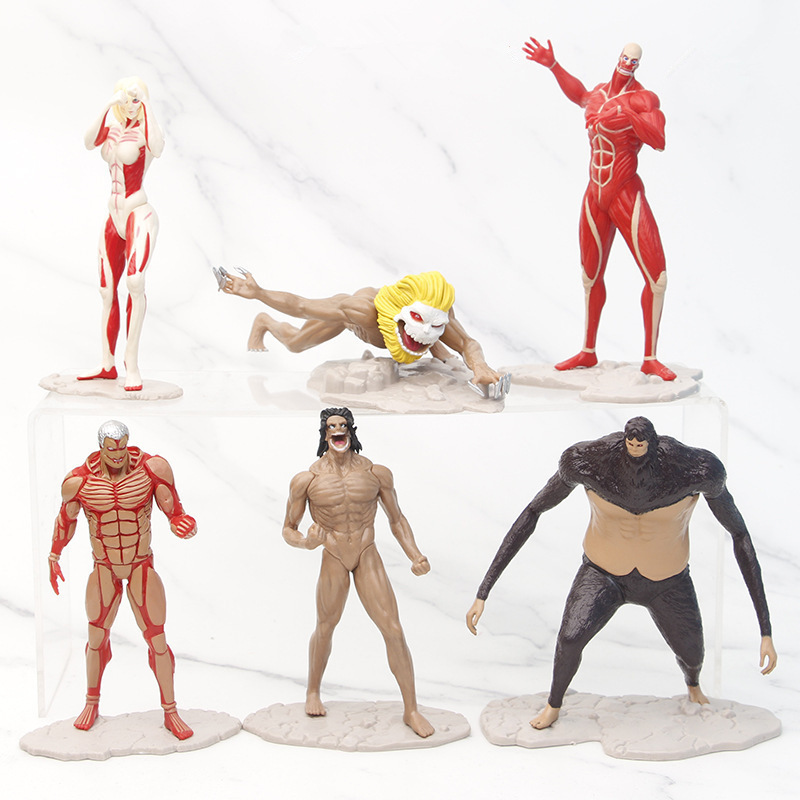 8pcs Attack on Titan Anime Fig - đánh giá và giá Kotobukiya Artfx