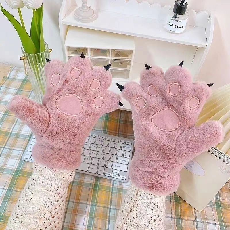 Thick Velvet Cat Claw Gloves W - đánh giá và giá Anime Cosplay Thick